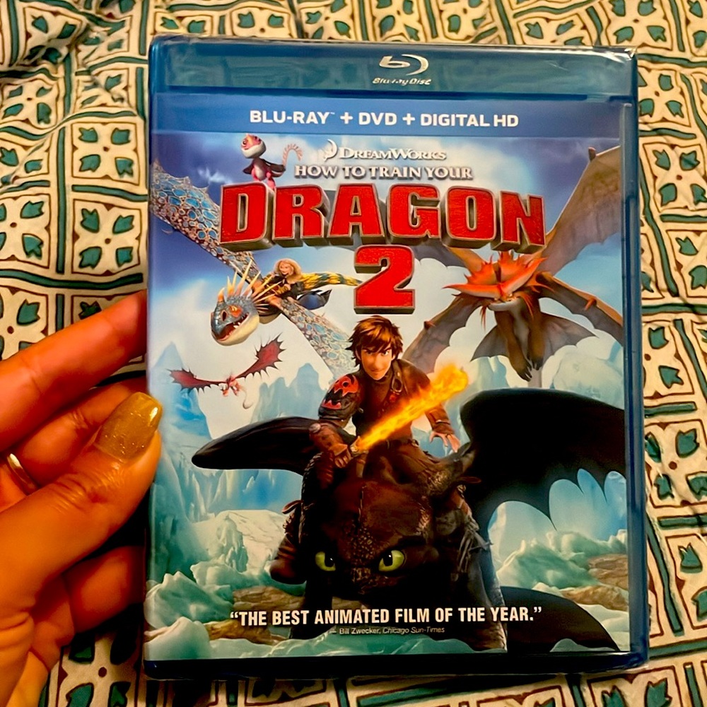 🆕 DreamWorks How to Train Your Dragon 2 Blu-ray+DVD+Digital HD